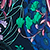 Lehua Bikini Bottom - Cloud Forest, Blueberry Print, swatch